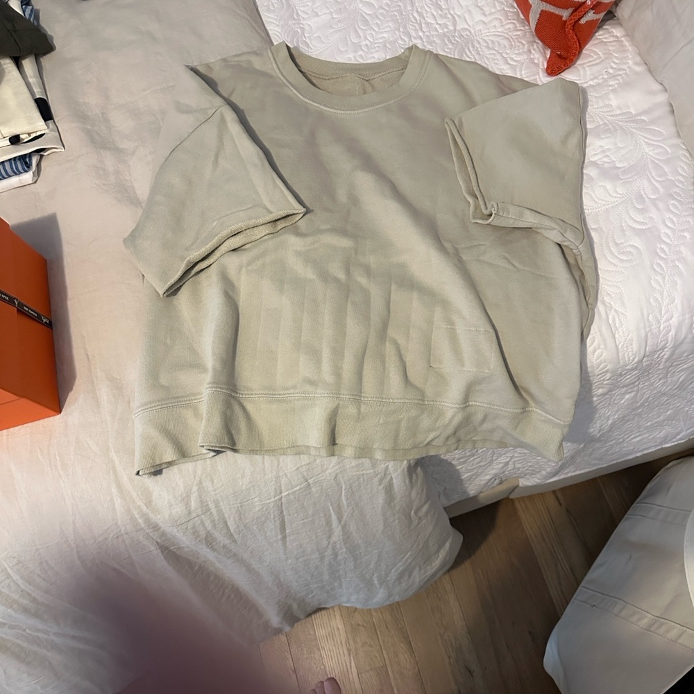 Daily Drills Cropped Sleeve Sweatshirt